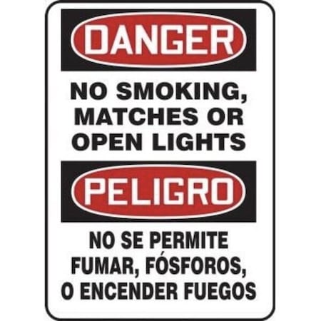 Accuform BILINGUAL Safety Sign  SPANISH SBMSMK133MXL SBMSMK133MXL